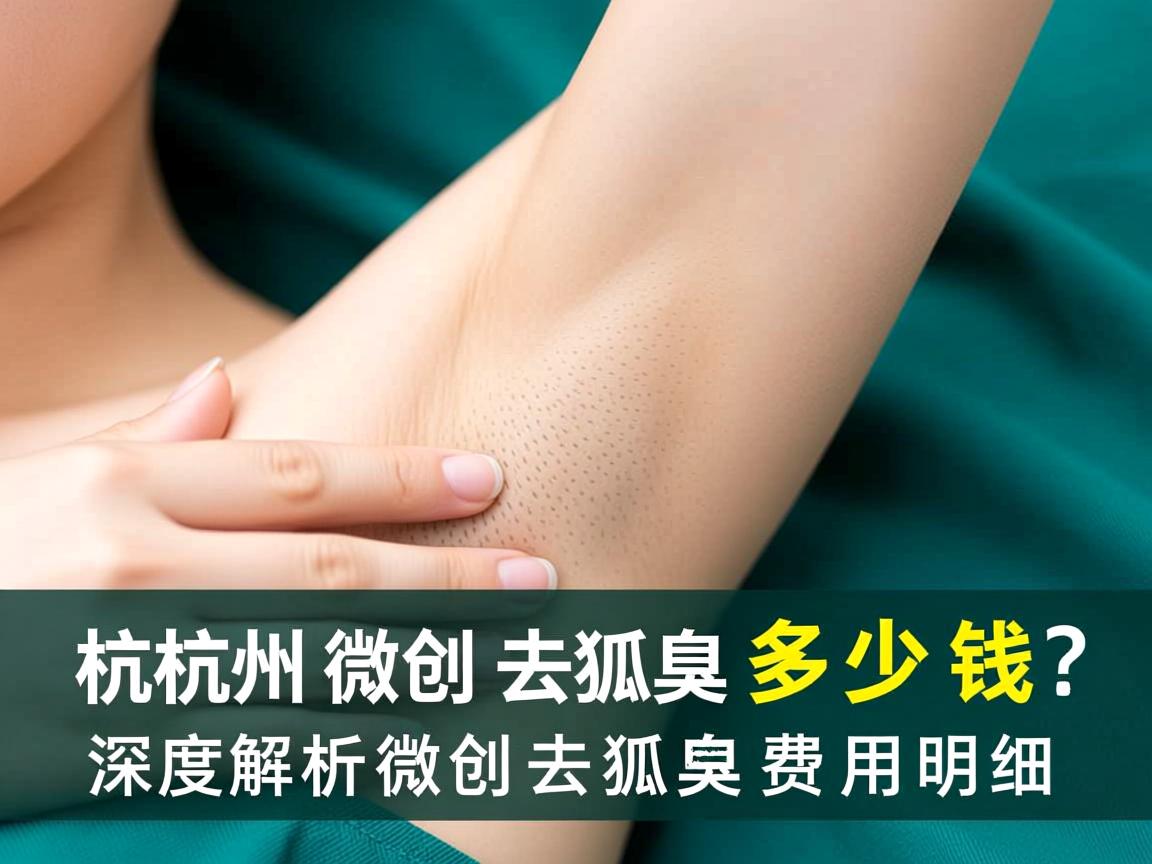 杭州微创去狐臭多少钱?深度解析微创去狐臭费用明细 杭州微创去狐臭多少钱?深度解析微创去狐臭费用明细