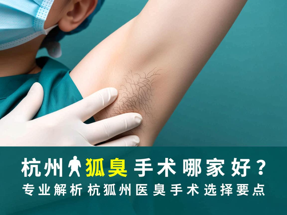 杭州狐臭手术哪家好?专业解析杭州狐臭手术选择要点 杭州狐臭手术哪家好?专业解析杭州狐臭手术选择要点