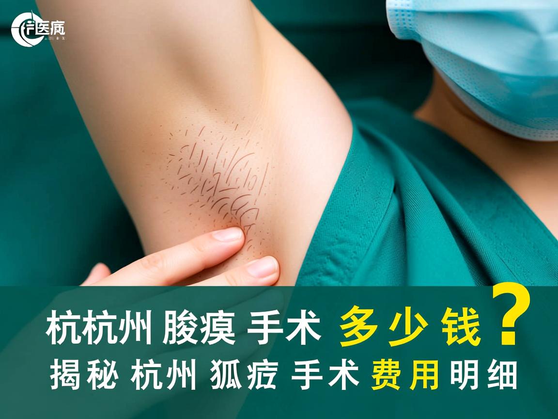 杭州腋臭手术多少钱?揭秘杭州狐臭手术费用明细 杭州腋臭手术多少钱?揭秘杭州狐臭手术费用明细