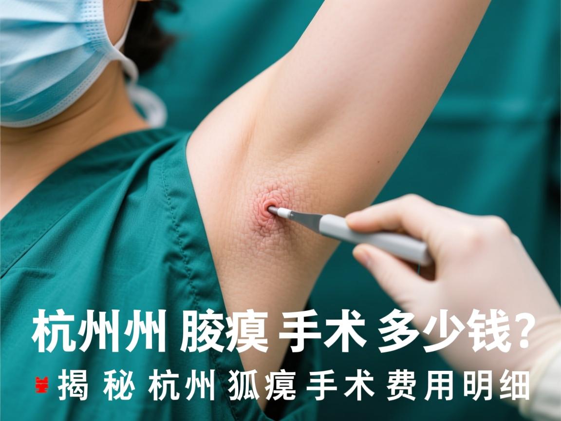 杭州腋臭手术多少钱?揭秘杭州狐臭手术费用明细 杭州腋臭手术多少钱?揭秘杭州狐臭手术费用明细