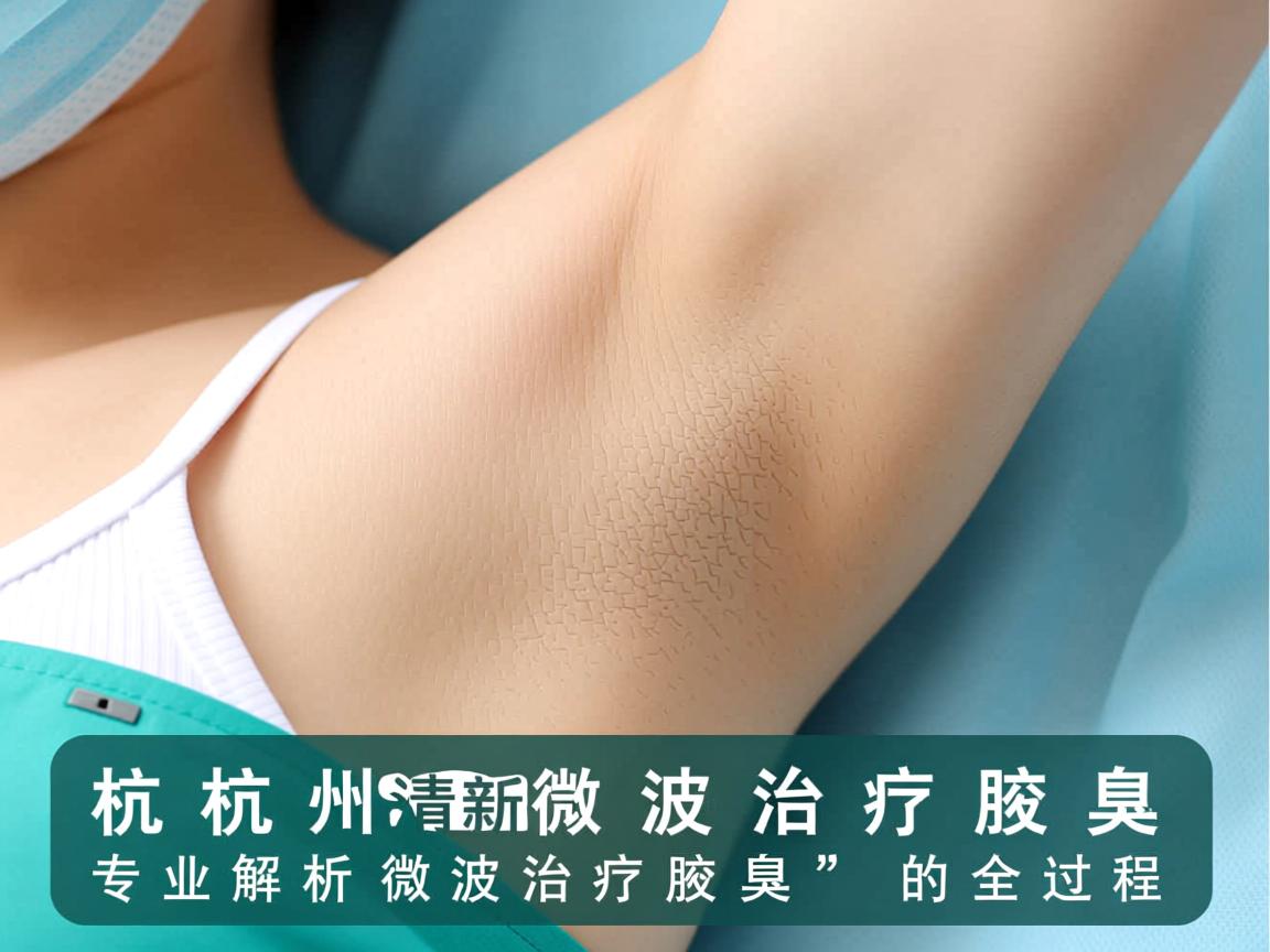 杭州清新微波治疗腋臭，专业解析微波治疗腋臭的全过程