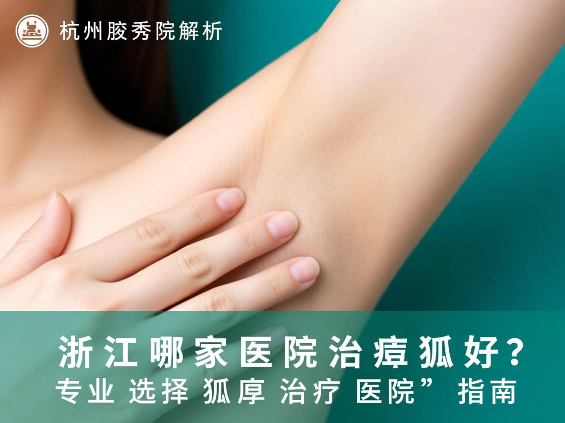 杭州腋秀解析,浙江哪家医院治疗狐臭好?专业选择狐臭治疗医院的指南 杭州腋秀解析,浙江哪家医院治疗狐臭好?专业选择狐臭治疗医院的指南