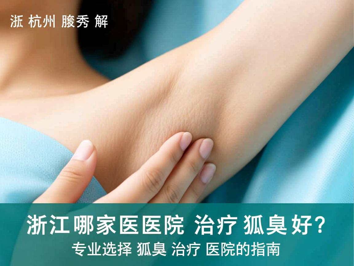 杭州腋秀解析,浙江哪家医院治疗狐臭好?专业选择狐臭治疗医院的指南 杭州腋秀解析,浙江哪家医院治疗狐臭好?专业选择狐臭治疗医院的指南