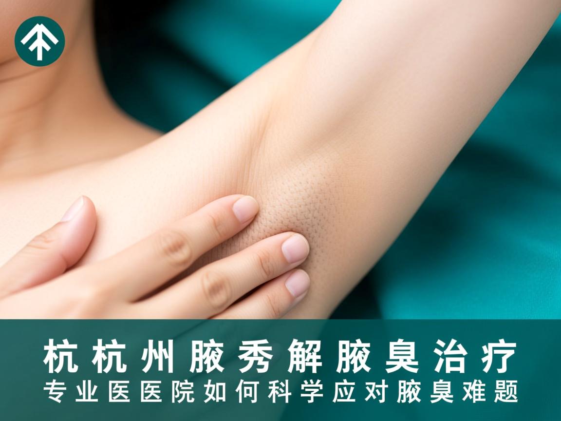 杭州腋秀解析腋臭治疗，专业医院如何科学应对腋臭难题