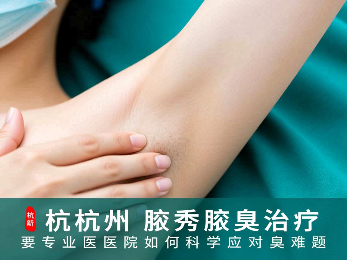 杭州腋秀解析腋臭治疗，专业医院如何科学应对腋臭难题