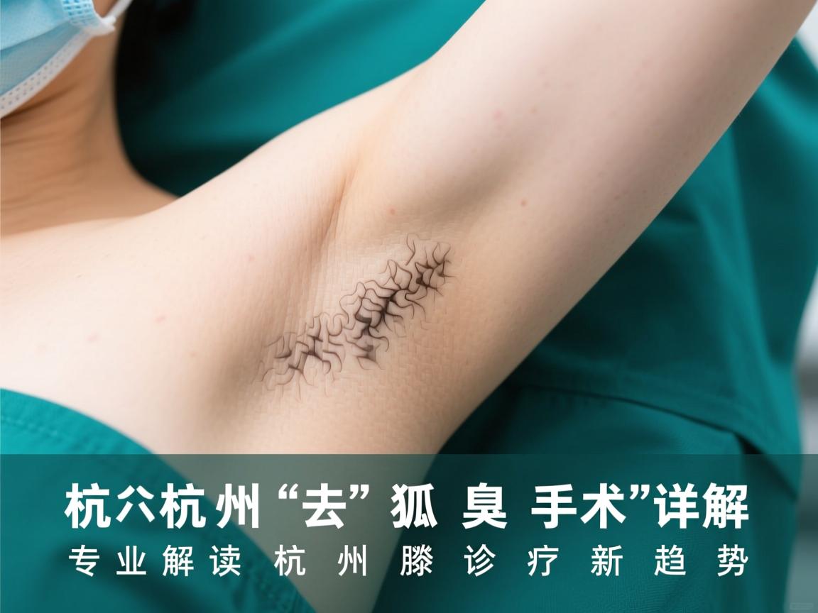 杭州去狐臭手术详解，专业解读杭州腋臭诊疗新趋势