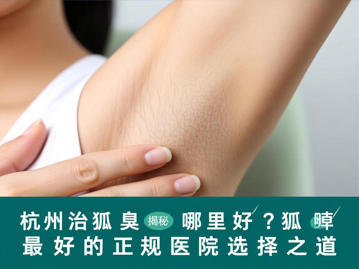 杭州治狐臭哪里好?揭秘杭州治狐臭最好的正规医院选择之道 杭州治狐臭哪里好?揭秘杭州治狐臭最好的正规医院选择之道