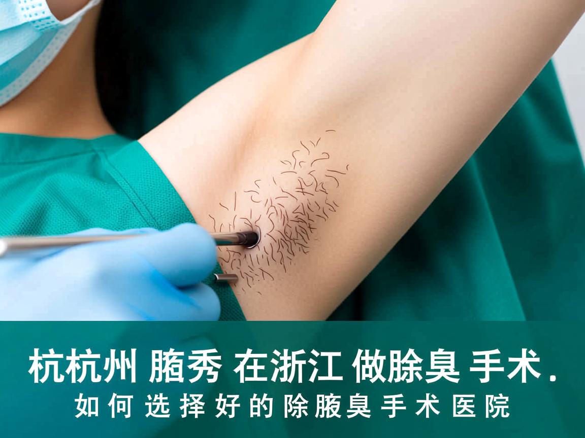 杭州腋秀解析,在浙江做除腋臭手术,如何选择好的除腋臭手术医院 杭州腋秀解析,在浙江做除腋臭手术,如何选择好的除腋臭手术医院