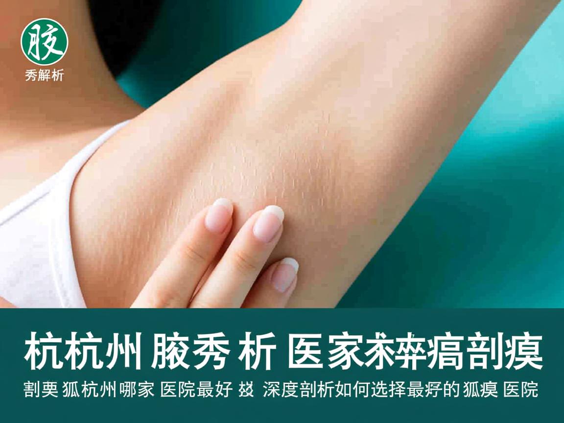 杭州腋秀解析,割狐臭杭州哪家医院最好,深度剖析如何选择最好的狐臭医院 杭州腋秀解析,割狐臭杭州哪家医院最好,深度剖析如何选择最好的狐臭医院