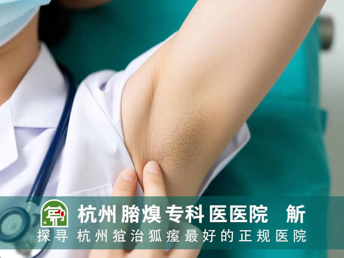 杭州腋臭专科医院解析，探寻杭州治狐臭最好的正规医院