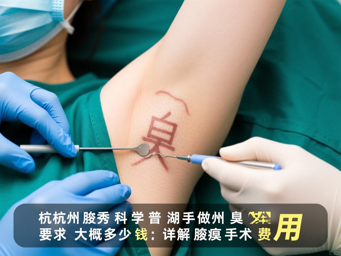 杭州腋秀科普,在湖州做腋臭手术大概多少钱,详解腋臭手术费用 杭州腋秀科普,在湖州做腋臭手术大概多少钱,详解腋臭手术费用