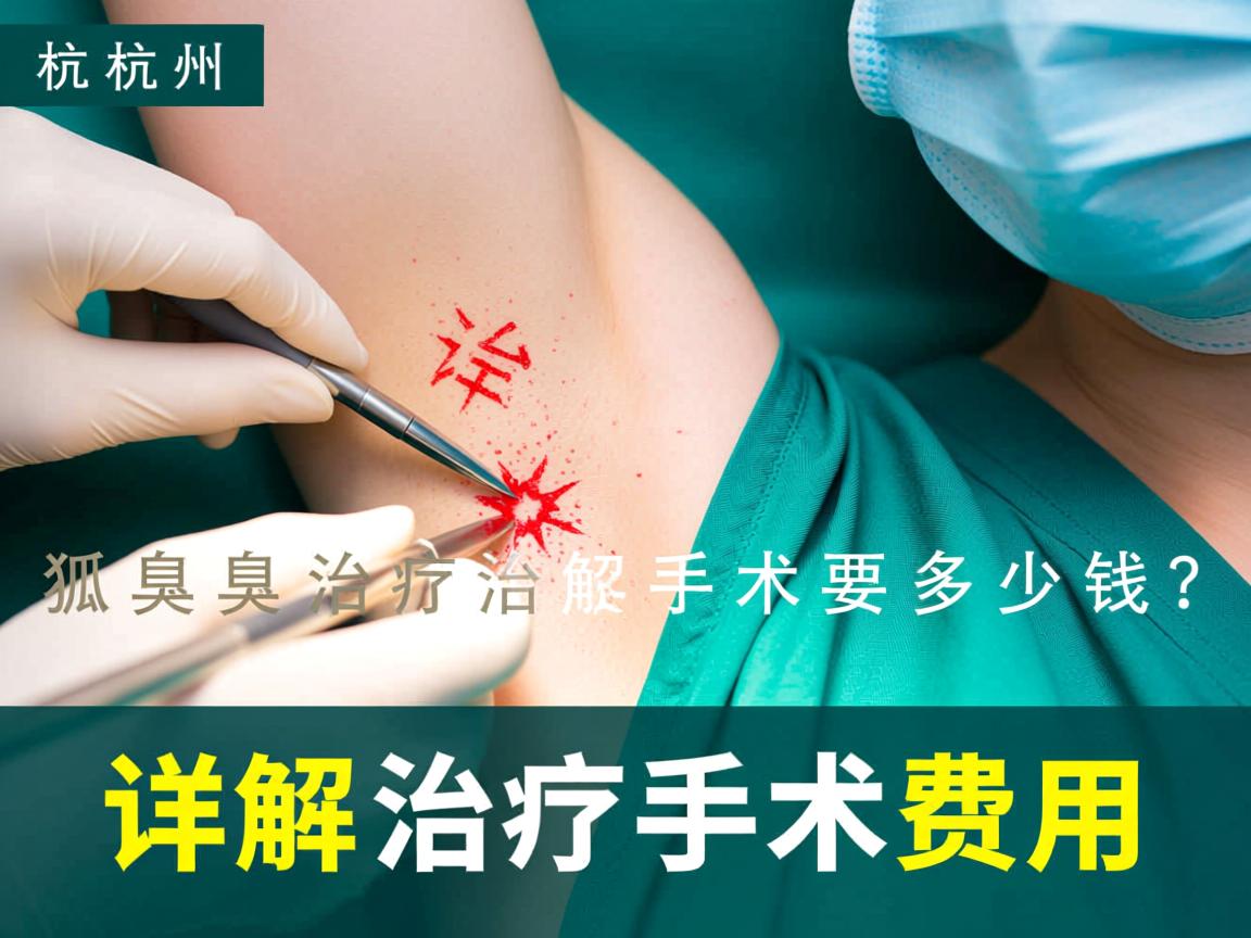 杭州狐臭治疗手术要多少钱?详解狐臭治疗手术费用 杭州狐臭治疗手术要多少钱?详解狐臭治疗手术费用
