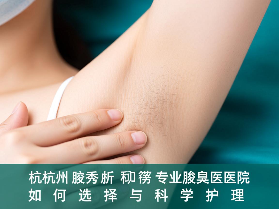 杭州腋秀解析，杭州专业腋臭医院如何选择与科学护理