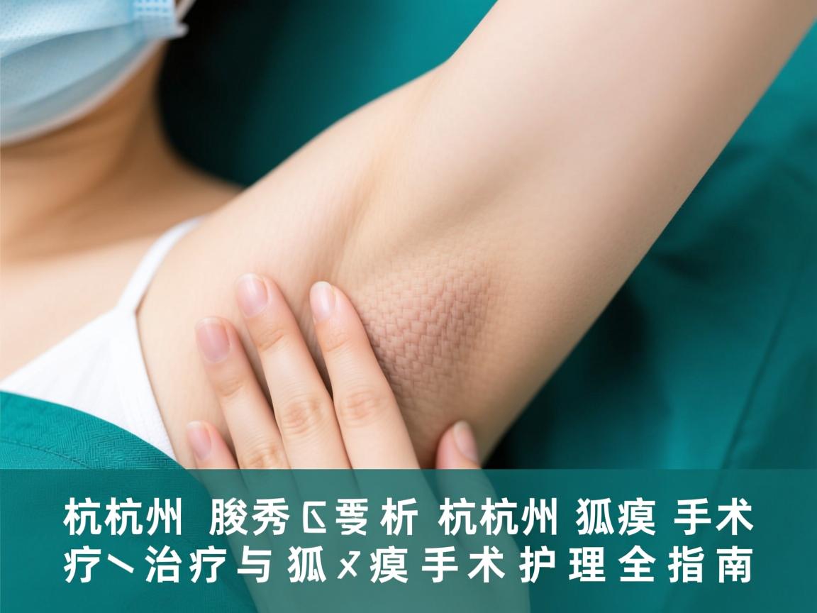 杭州腋秀解析，杭州狐臭手术治疗与狐臭手术护理全指南