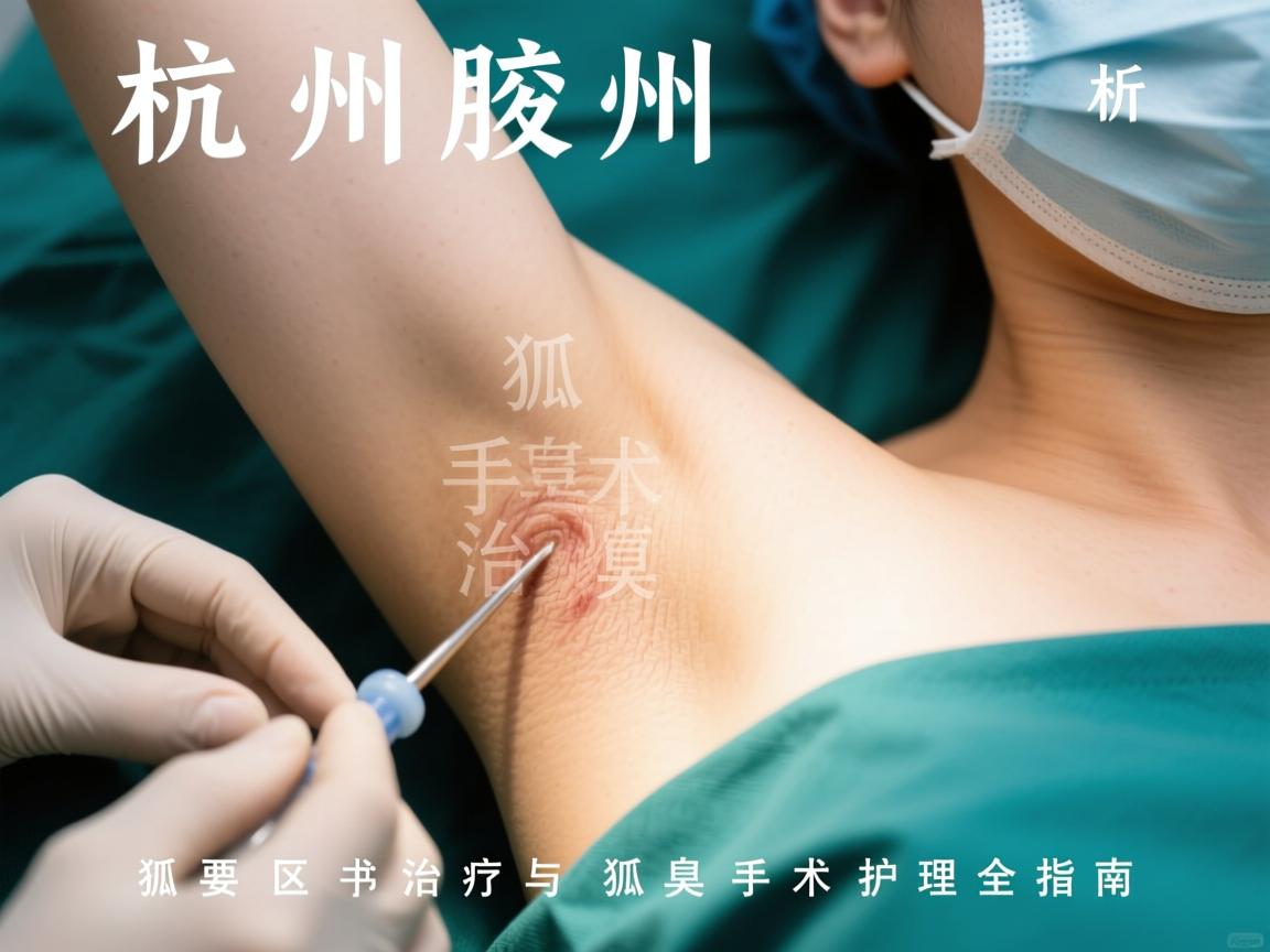 杭州腋秀解析，杭州狐臭手术治疗与狐臭手术护理全指南