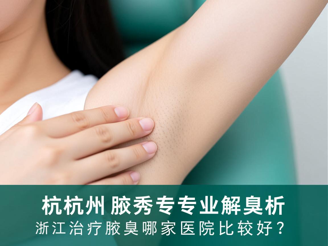 杭州腋秀专业解析,浙江治疗腋臭哪家医院比较好? 杭州腋秀专业解析,浙江治疗腋臭哪家医院比较好?