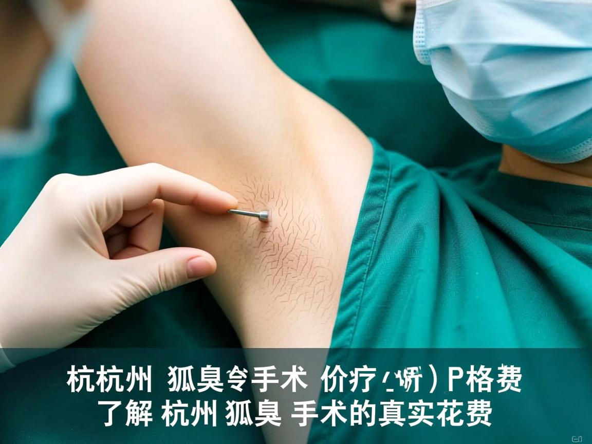 杭州狐臭手术价格解析,了解杭州狐臭手术的真实花费 杭州狐臭手术价格解析,了解杭州狐臭手术的真实花费