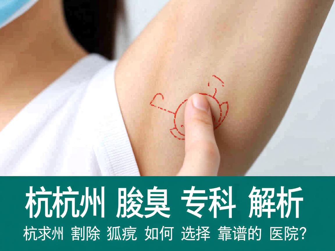 杭州腋臭专科解析,杭州割除狐臭,如何选择靠谱的医院? 杭州腋臭专科解析,杭州割除狐臭,如何选择靠谱的医院?