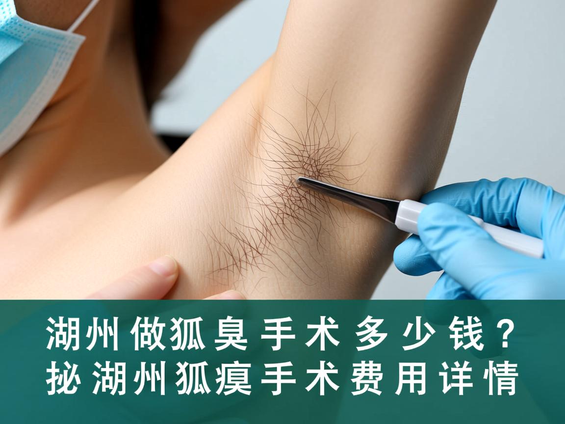 在湖州做狐臭手术多少钱？揭秘湖州狐臭手术费用详情