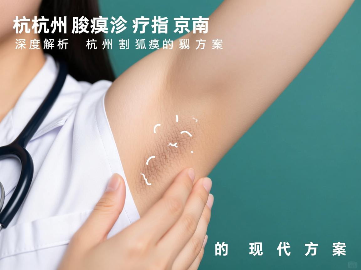 杭州腋臭诊疗指南，深度解析杭州割狐臭的现代方案