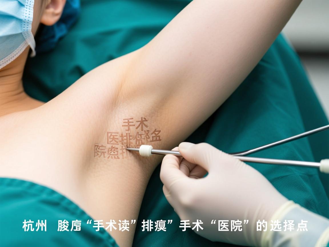 杭州腋臭手术医院排名盘点,专业解读腋臭手术医院的选择 杭州腋臭手术医院排名盘点,专业解读腋臭手术医院的选择