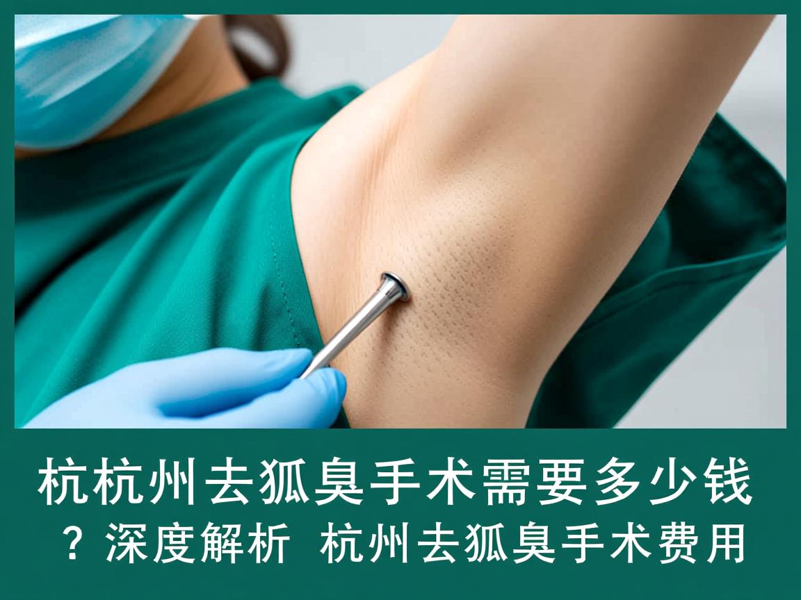 杭州去狐臭手术需要多少钱?深度解析杭州去狐臭手术费用 杭州去狐臭手术需要多少钱?深度解析杭州去狐臭手术费用