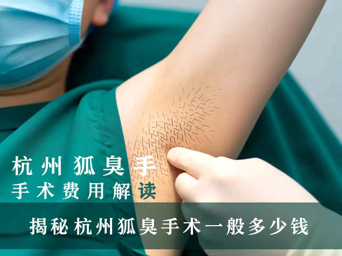 杭州狐臭手术费用解读,揭秘杭州狐臭手术一般多少钱 杭州狐臭手术费用解读,揭秘杭州狐臭手术一般多少钱
