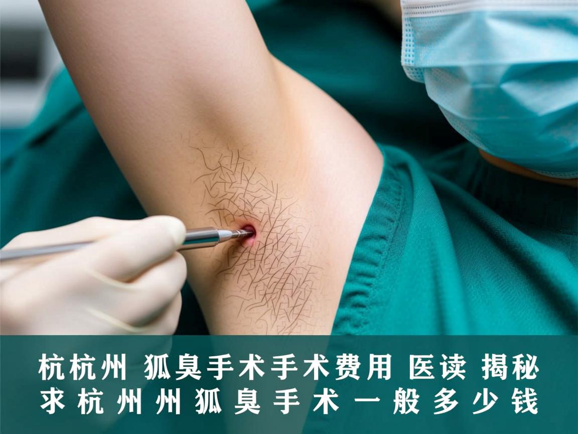杭州狐臭手术费用解读,揭秘杭州狐臭手术一般多少钱 杭州狐臭手术费用解读,揭秘杭州狐臭手术一般多少钱