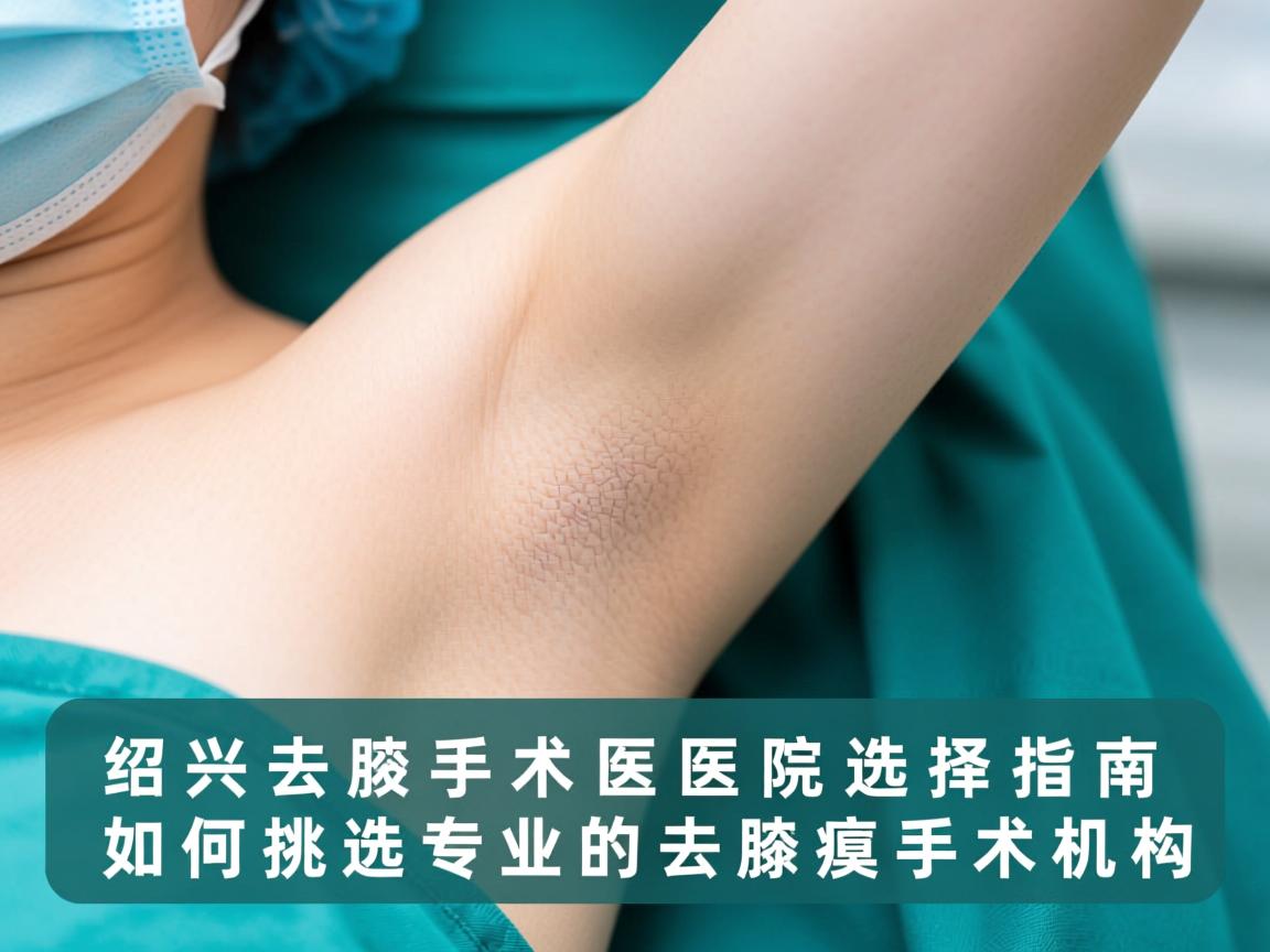 绍兴去腋臭手术医院选择指南，如何挑选专业的去腋臭手术机构