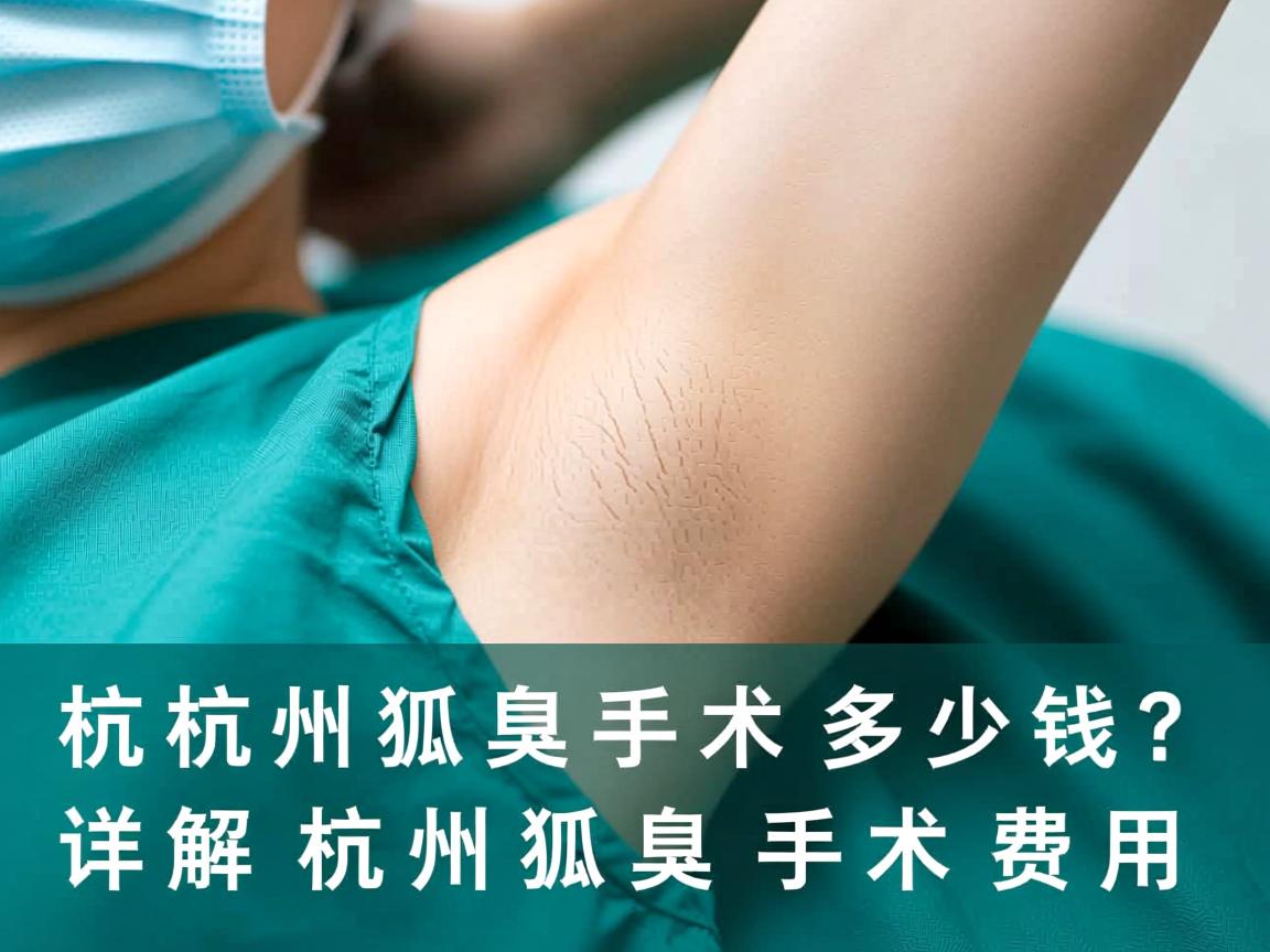杭州祛狐臭手术多少钱?详解杭州狐臭手术费用 杭州祛狐臭手术多少钱?详解杭州狐臭手术费用