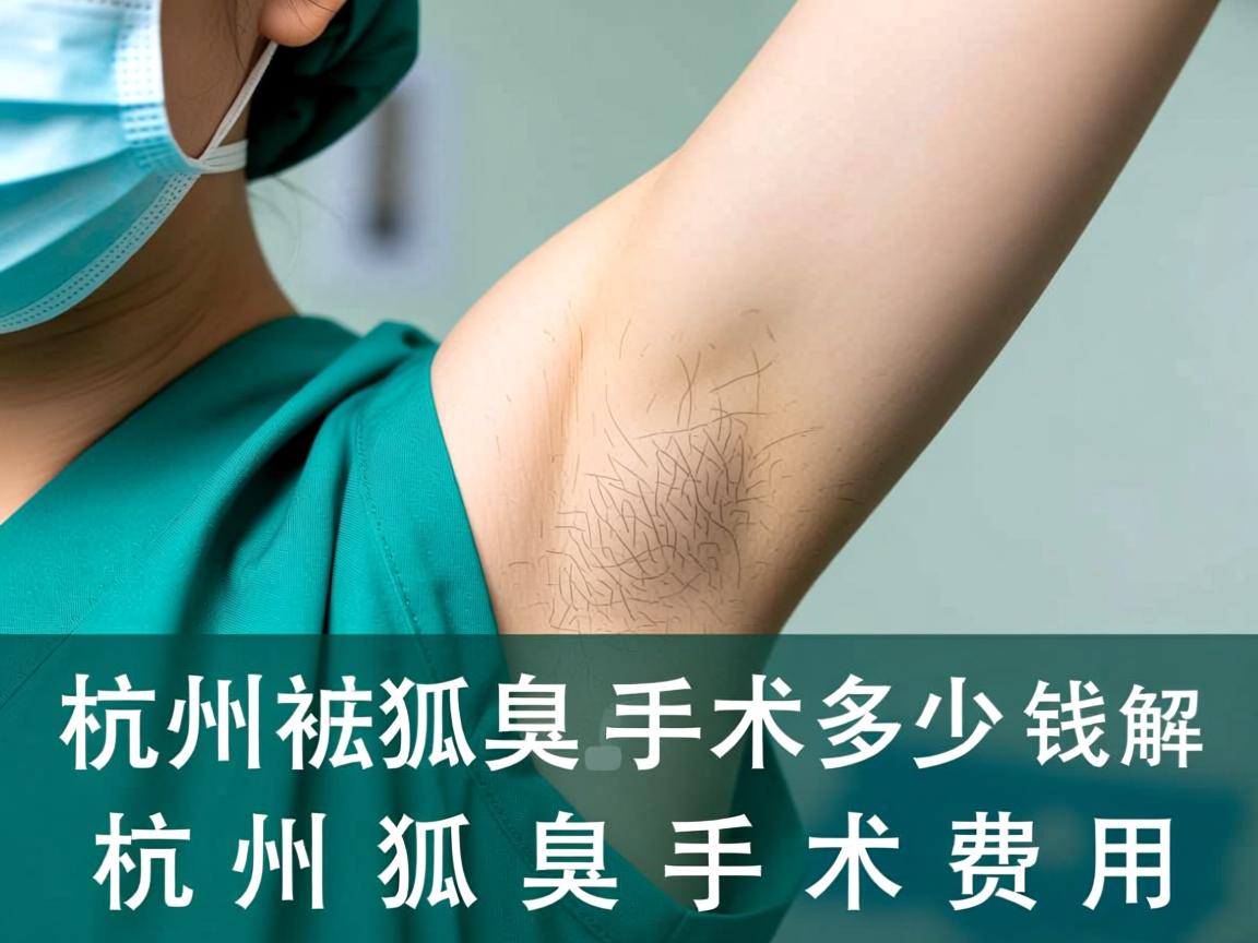杭州祛狐臭手术多少钱?详解杭州狐臭手术费用 杭州祛狐臭手术多少钱?详解杭州狐臭手术费用