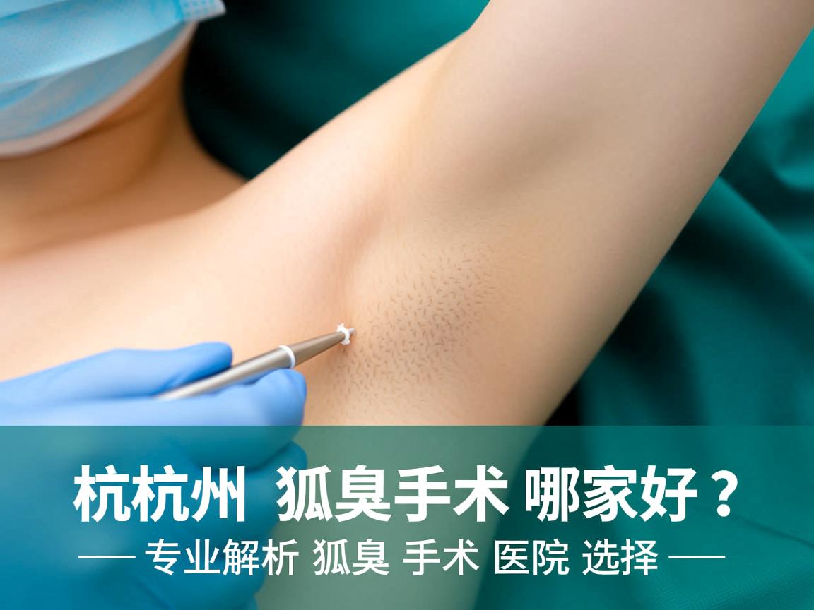 杭州做狐臭手术哪家好?专业解析狐臭手术医院选择 杭州做狐臭手术哪家好?专业解析狐臭手术医院选择