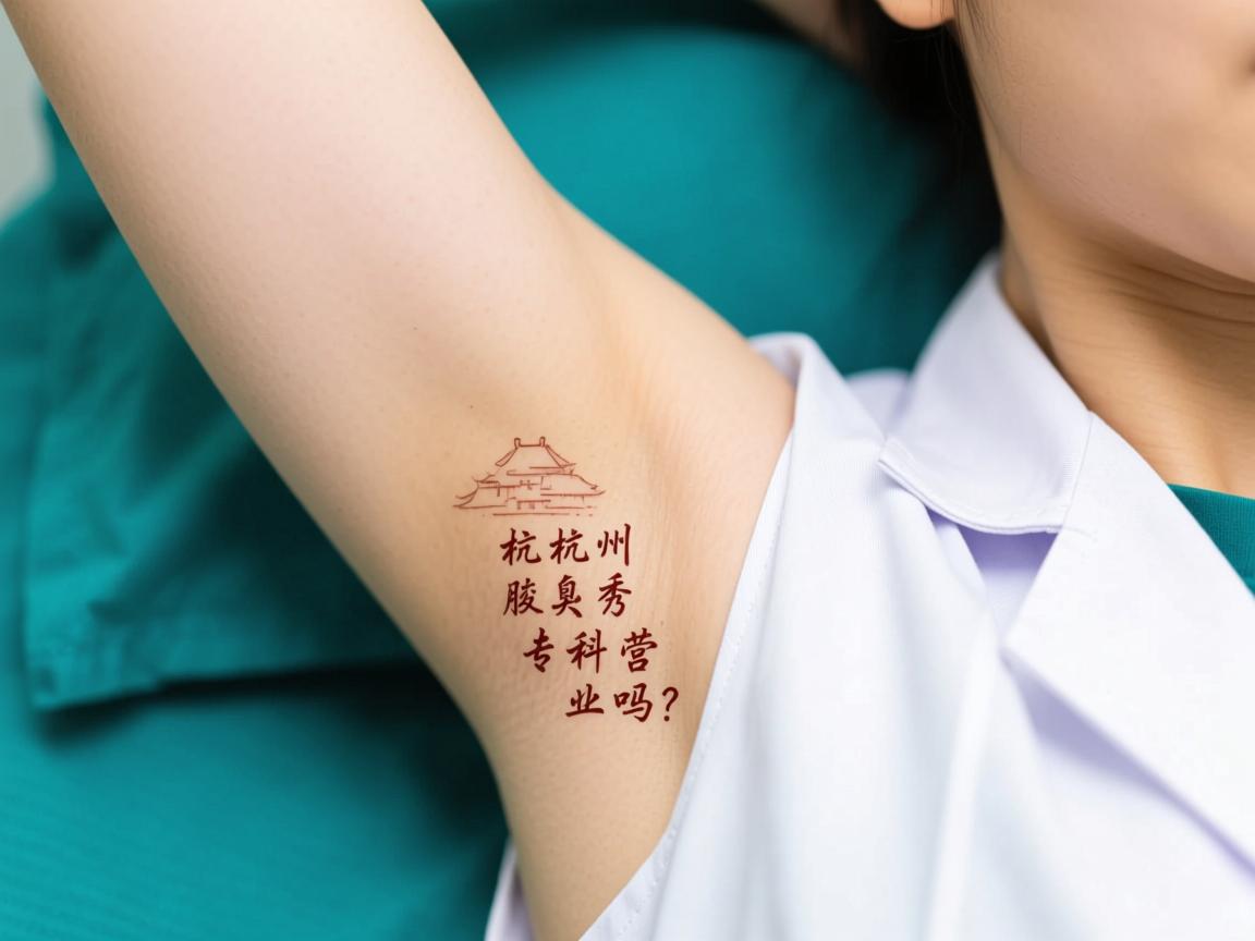 杭州腋秀腋臭专科营业吗？深度解析腋秀腋臭诊疗服务