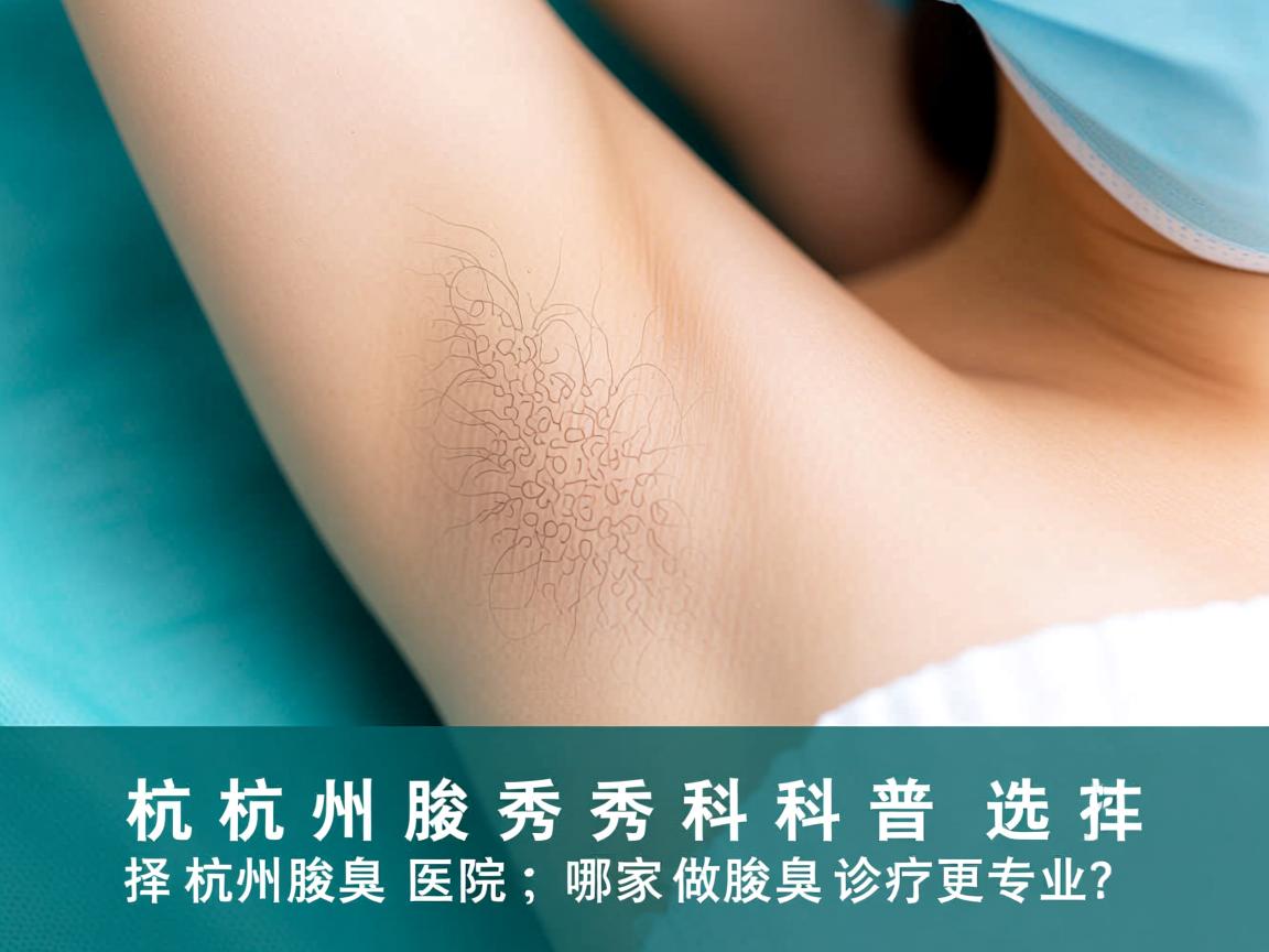 杭州腋秀科普,选择杭州腋臭医院,哪家做腋臭诊疗更专业? 杭州腋秀科普,选择杭州腋臭医院,哪家做腋臭诊疗更专业?