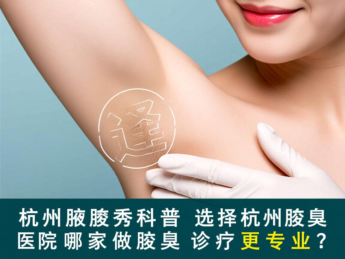 杭州腋秀科普,选择杭州腋臭医院,哪家做腋臭诊疗更专业? 杭州腋秀科普,选择杭州腋臭医院,哪家做腋臭诊疗更专业?