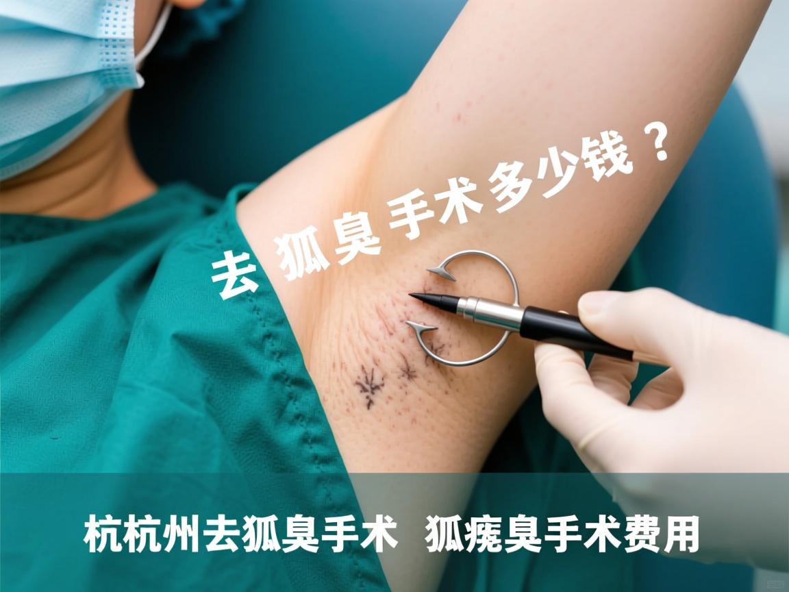 杭州去狐臭手术多少钱?详解杭州狐臭手术费用 杭州去狐臭手术多少钱?详解杭州狐臭手术费用