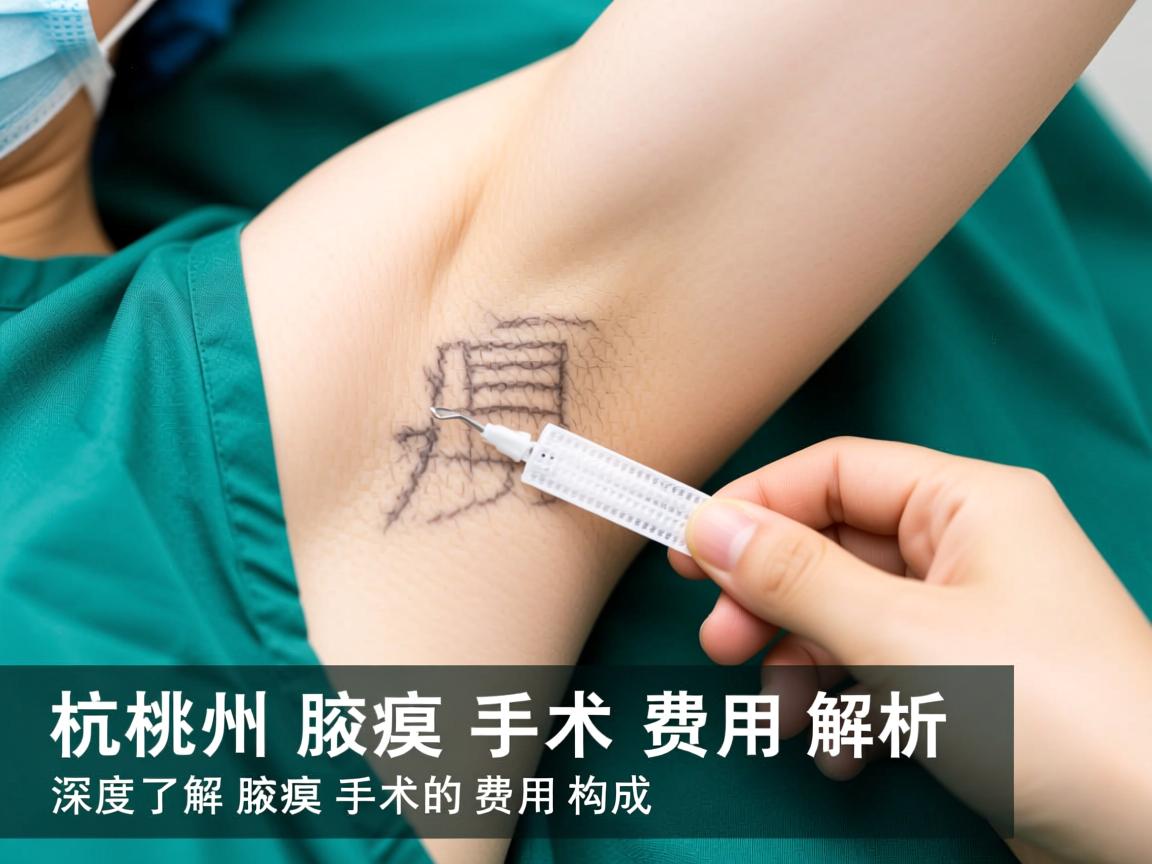 杭州腋臭手术费用解析，深度了解腋臭手术的费用构成
