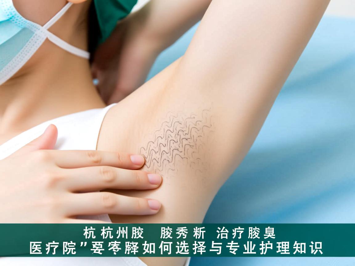 杭州腋秀解析，杭州治疗腋臭医院如何选择与专业护理知识