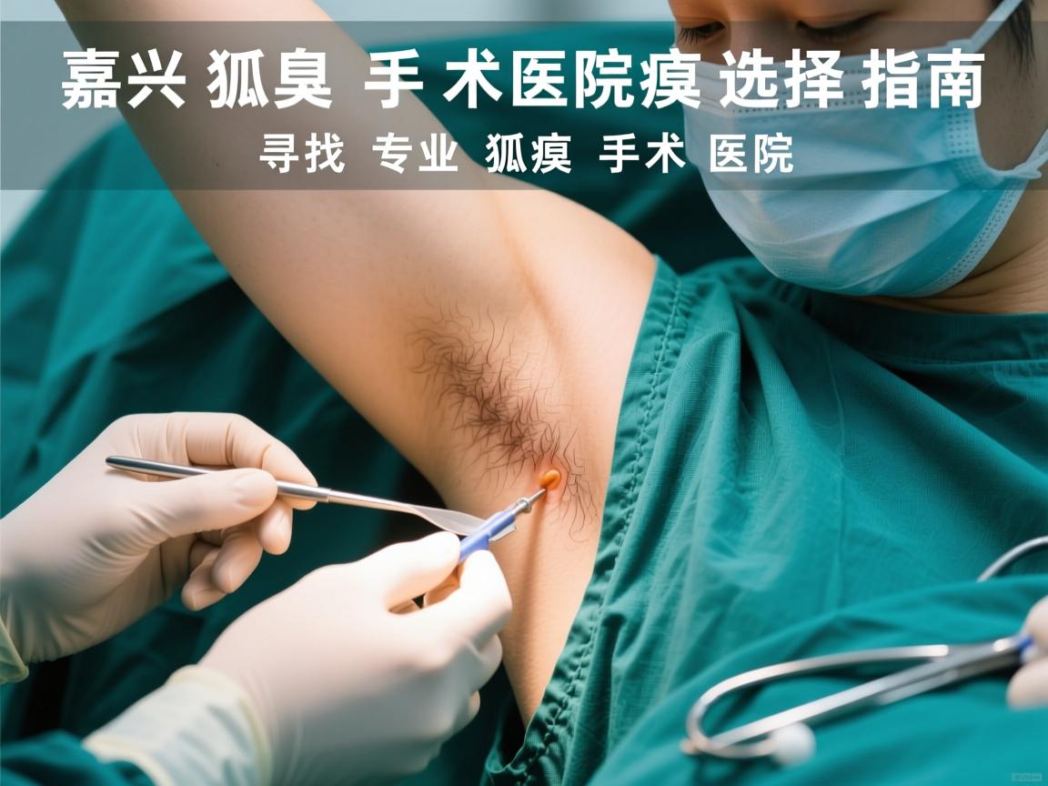 嘉兴狐臭手术医院选择指南，寻找专业狐臭手术医院