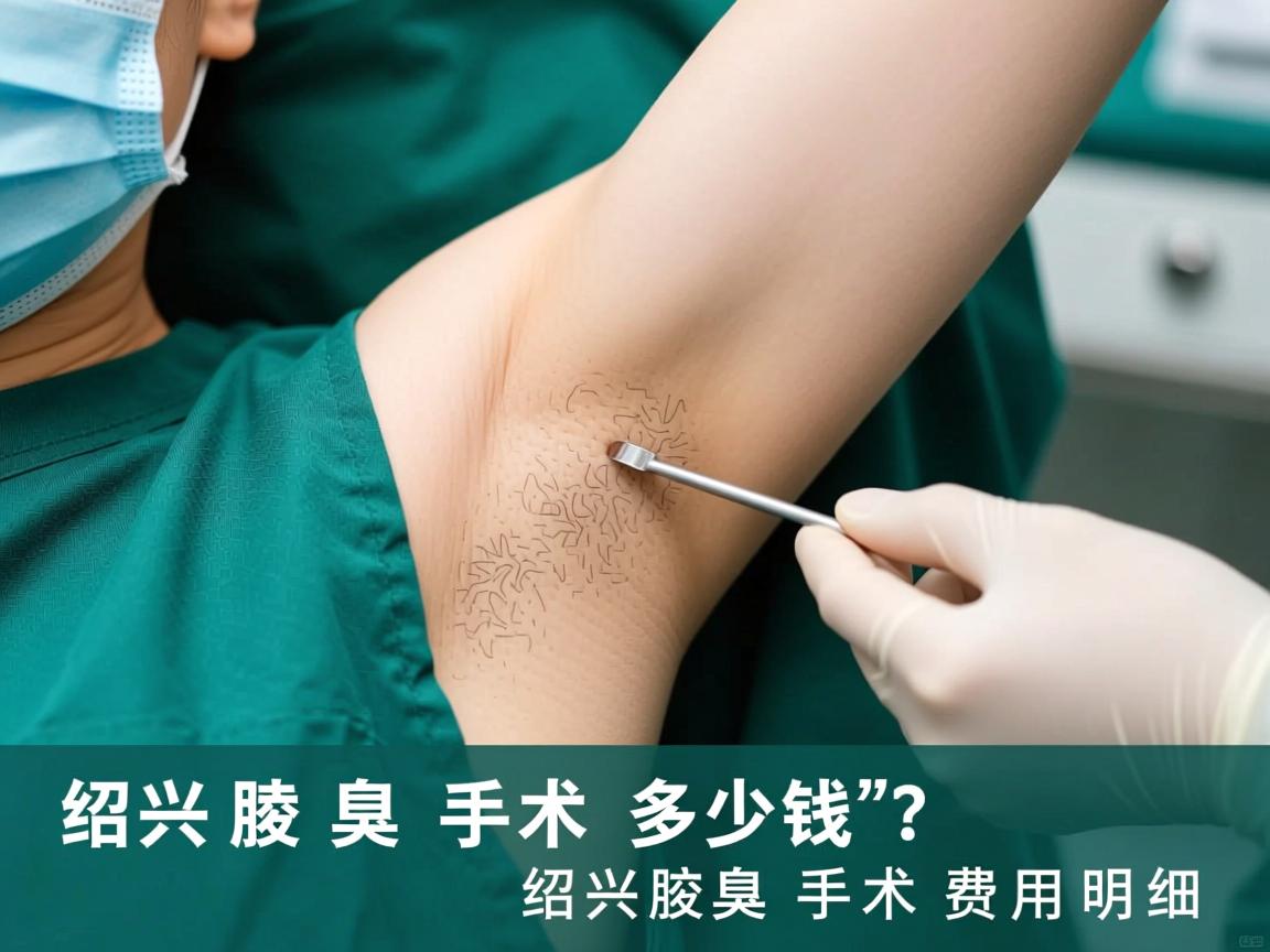 绍兴腋臭手术多少钱？解析绍兴腋臭手术费用明细