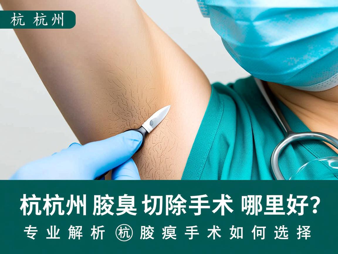 杭州腋臭切除手术哪里好?专业解析杭州腋臭手术如何选择 杭州腋臭切除手术哪里好?专业解析杭州腋臭手术如何选择