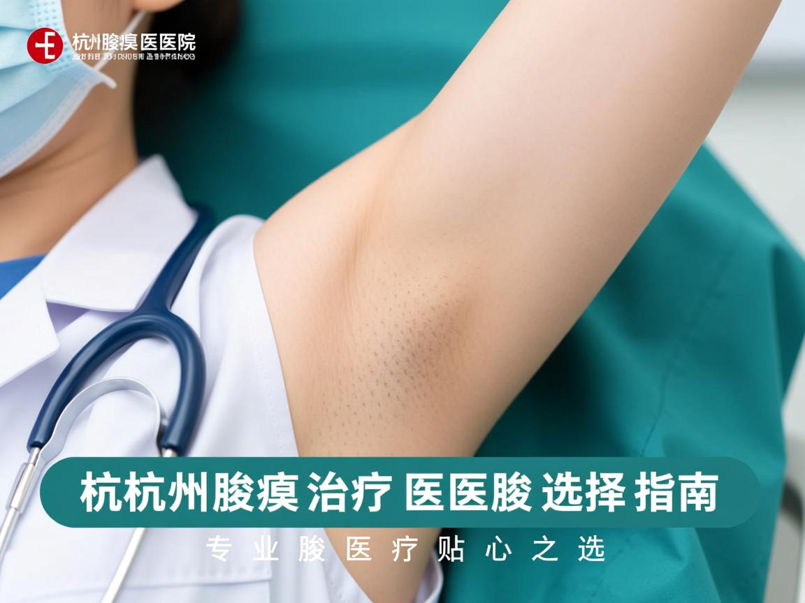 杭州腋臭治疗医院选择指南，专业腋臭医疗的贴心之选