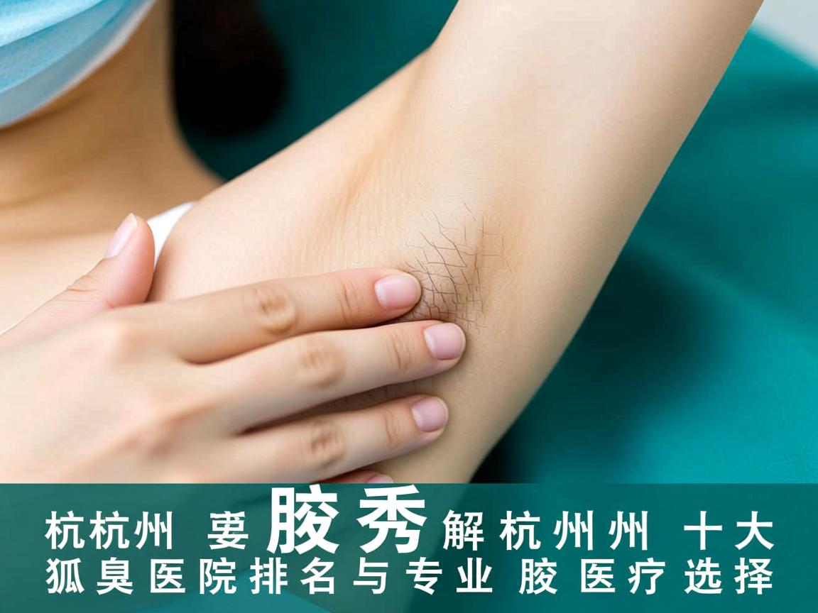 杭州腋秀解析,杭州十大狐臭医院排名与专业腋臭医疗选择 杭州腋秀解析,杭州十大狐臭医院排名与专业腋臭医疗选择