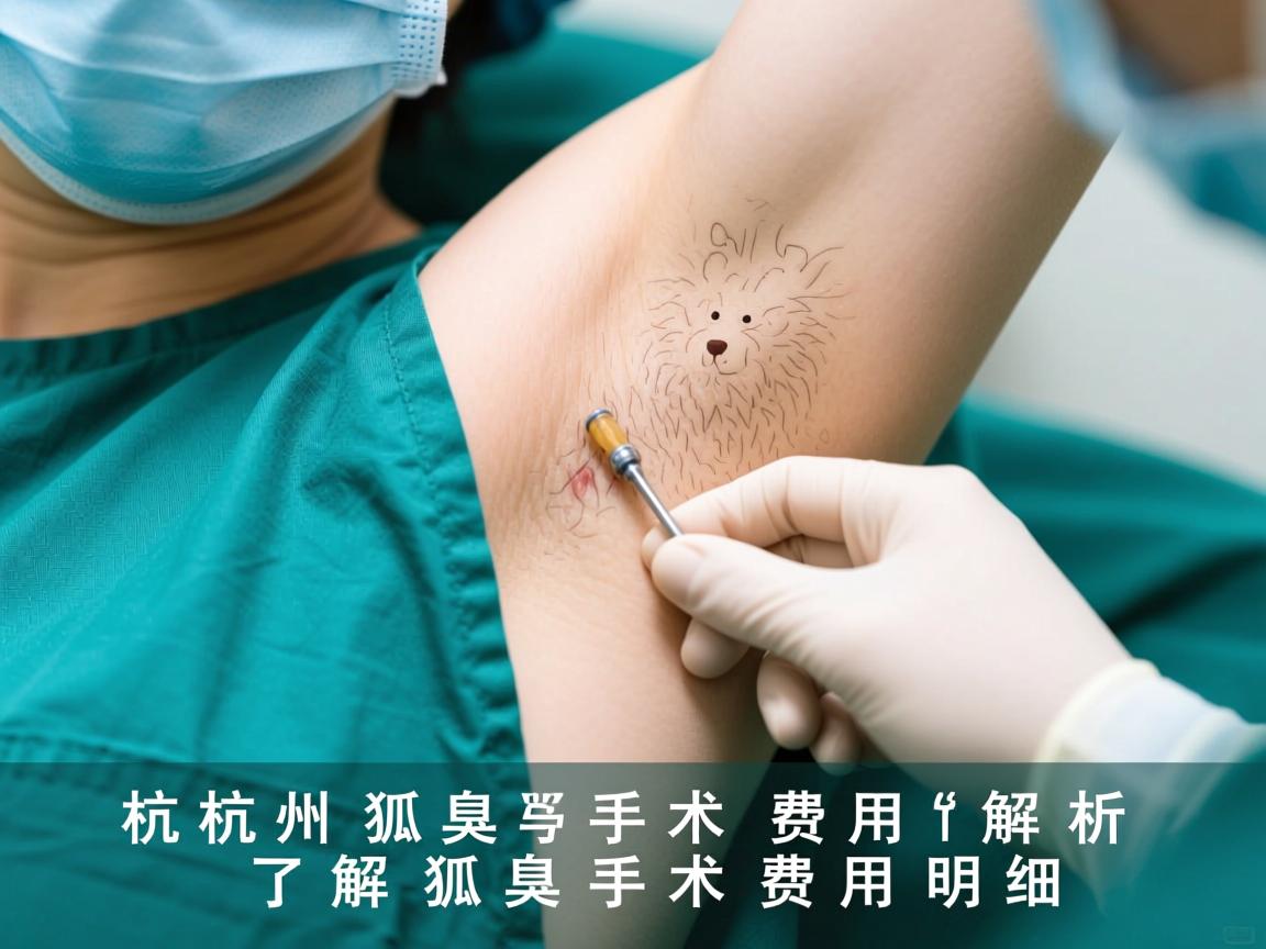 杭州狐臭手术费用解析,了解狐臭手术费用明细 杭州狐臭手术费用解析,了解狐臭手术费用明细
