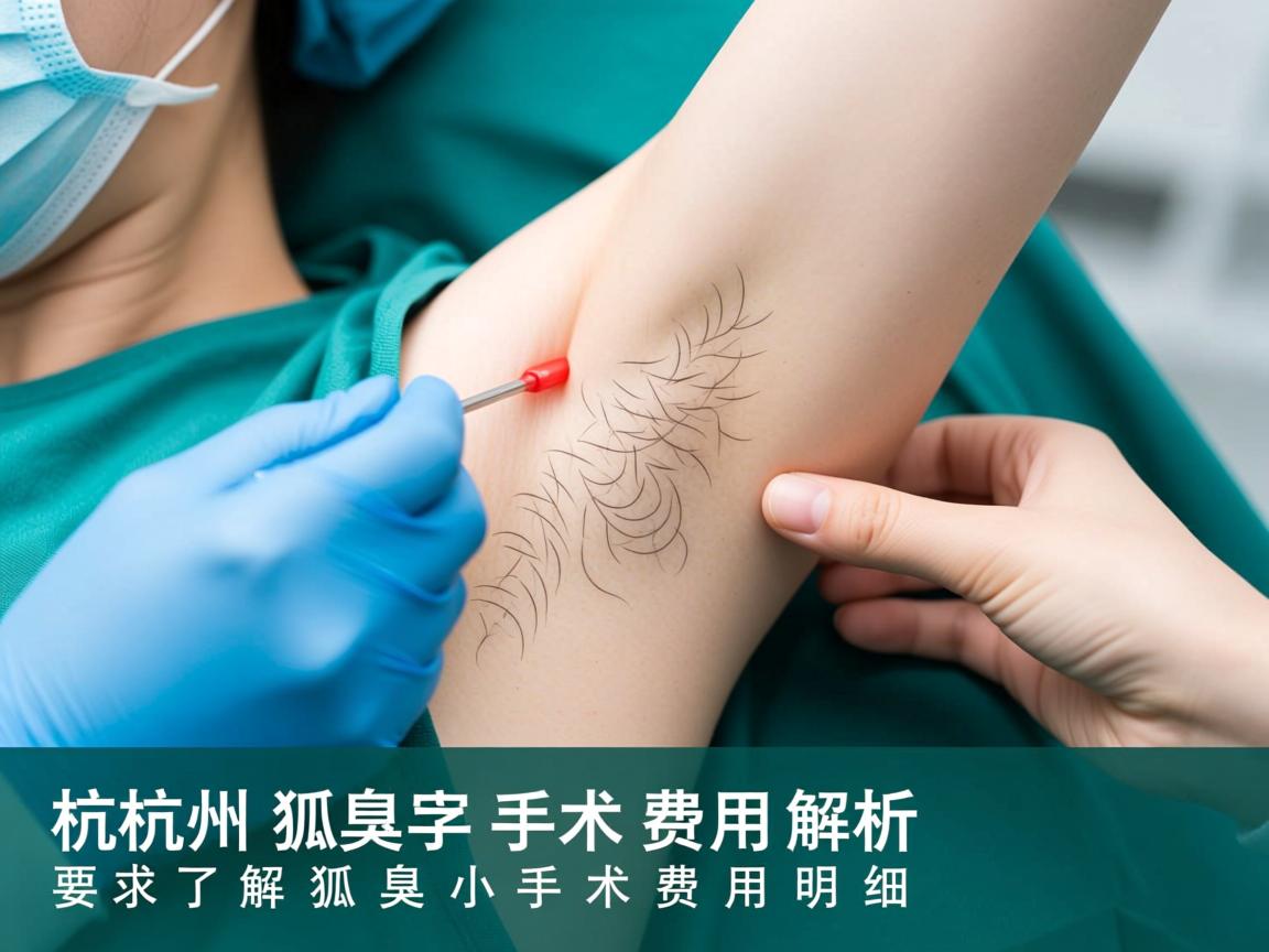 杭州狐臭手术费用解析,了解狐臭手术费用明细 杭州狐臭手术费用解析,了解狐臭手术费用明细
