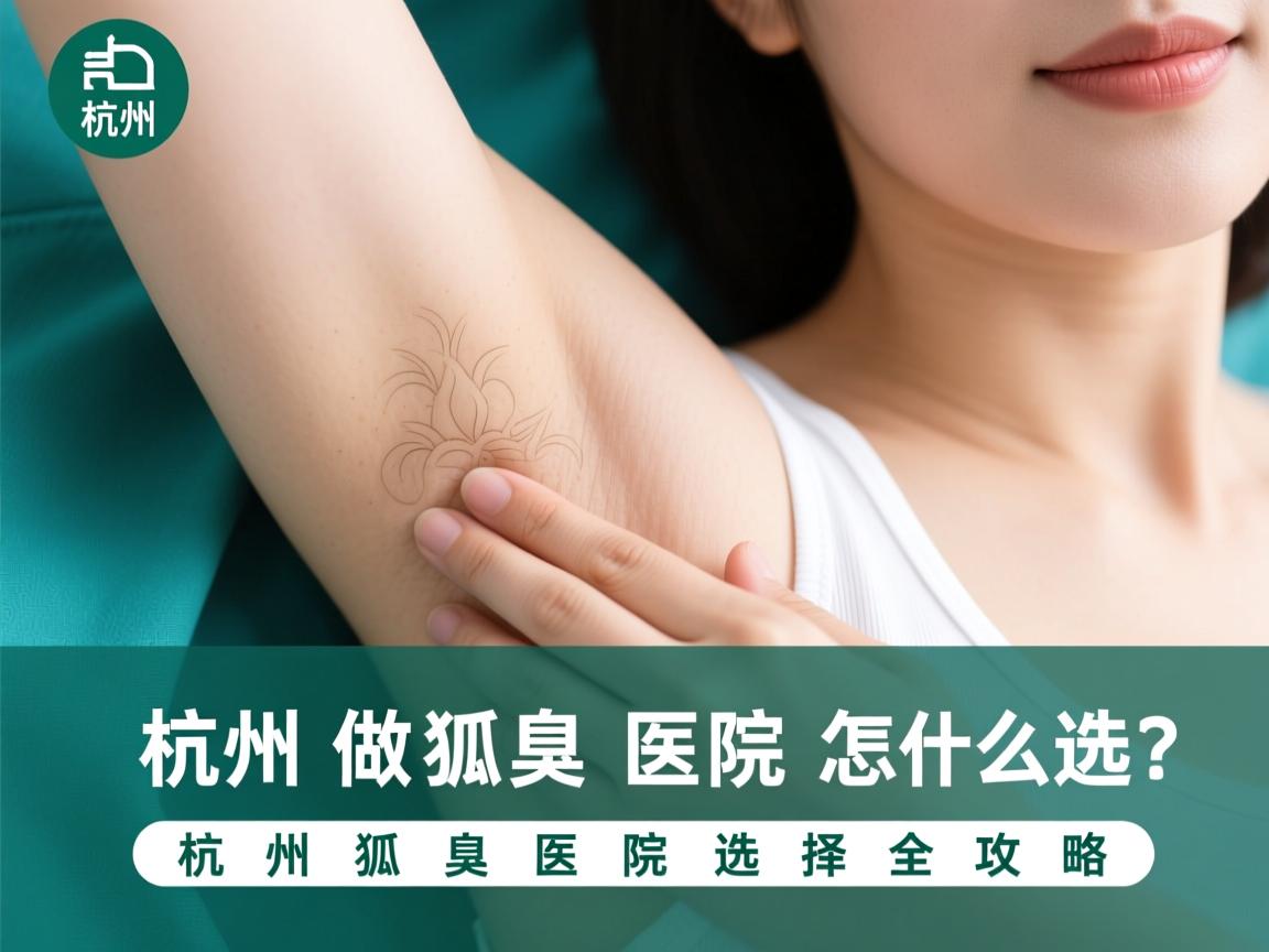 杭州做狐臭医院怎么选？杭州狐臭医院选择全攻略