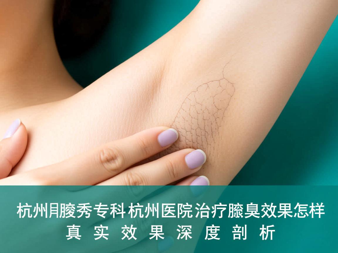 杭州腋秀专科解析，杭州医院治疗腋臭效果怎样，真实效果深度剖析