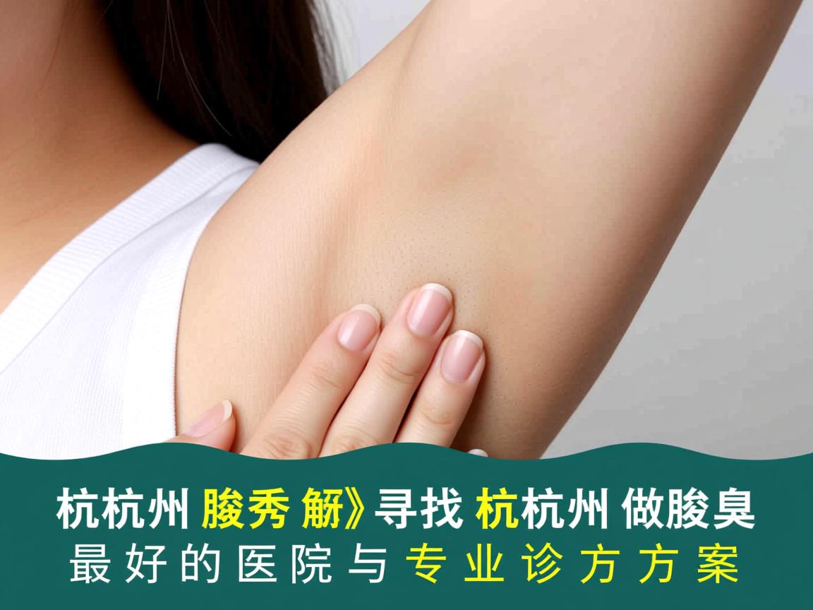杭州腋秀解析,寻找杭州做腋臭最好的医院与专业诊疗方案 杭州腋秀解析,寻找杭州做腋臭最好的医院与专业诊疗方案