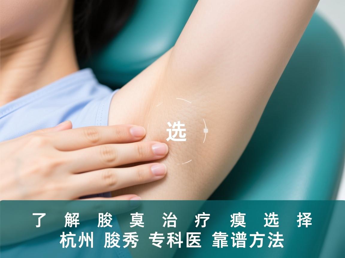 了解腋臭治疗,选择杭州腋秀腋臭专科的靠谱方法 了解腋臭治疗,选择杭州腋秀腋臭专科的靠谱方法