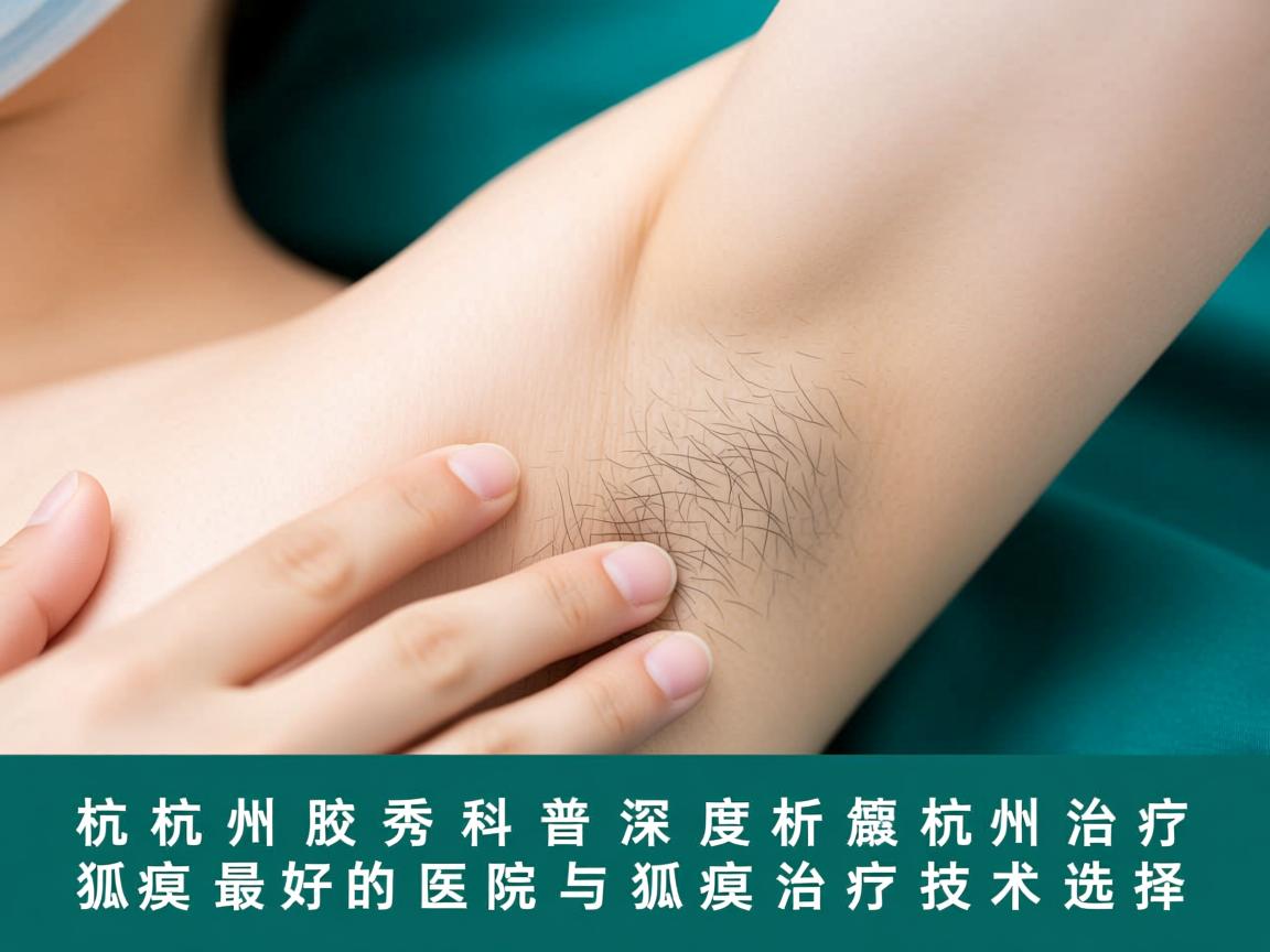 杭州腋秀科普，深度解析杭州治疗狐臭最好的医院与狐臭治疗技术选择